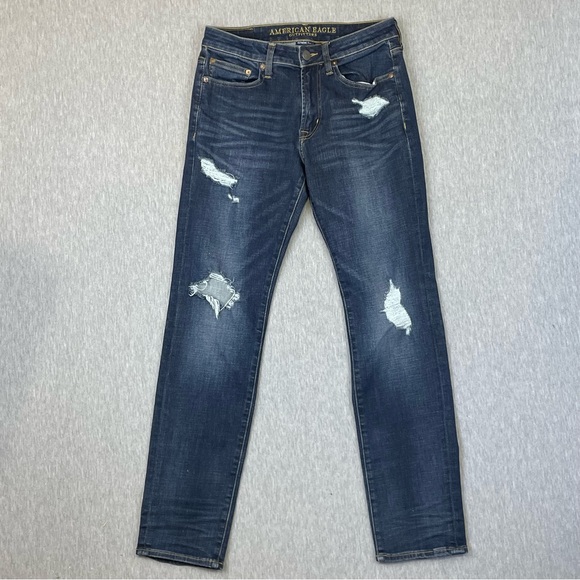 American Eagle Outfitters Men’s Jeans Size 29 x 32 Extreme Flex 4 Slim Straight - Picture 1 of 15